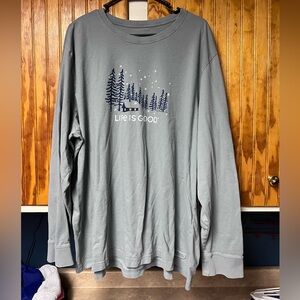 Mens life is good T-shirt size XXXL